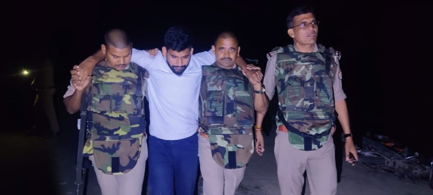 नेपाल भागने समय बदमाश से पुलिस की मुठभेड़ः अवनीश हत्याकांड का दूसरा आरोपी दानिश घायल