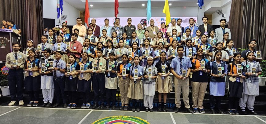 अप्सा फिएस्टा का सेंट एंड्रूज स्कूल में भव्य समारोह संग समापन, विद्यार्थियों ने दिखाई बहुमुखी प्रतिभा