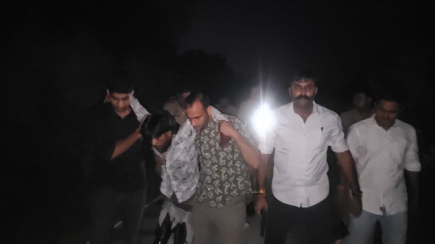 आगरा में खड़वाई नहर पर एनकाउंटरः रुनकता में वृद्धा की हत्या के आरोपी को लगी गोली, गिरफ्तार