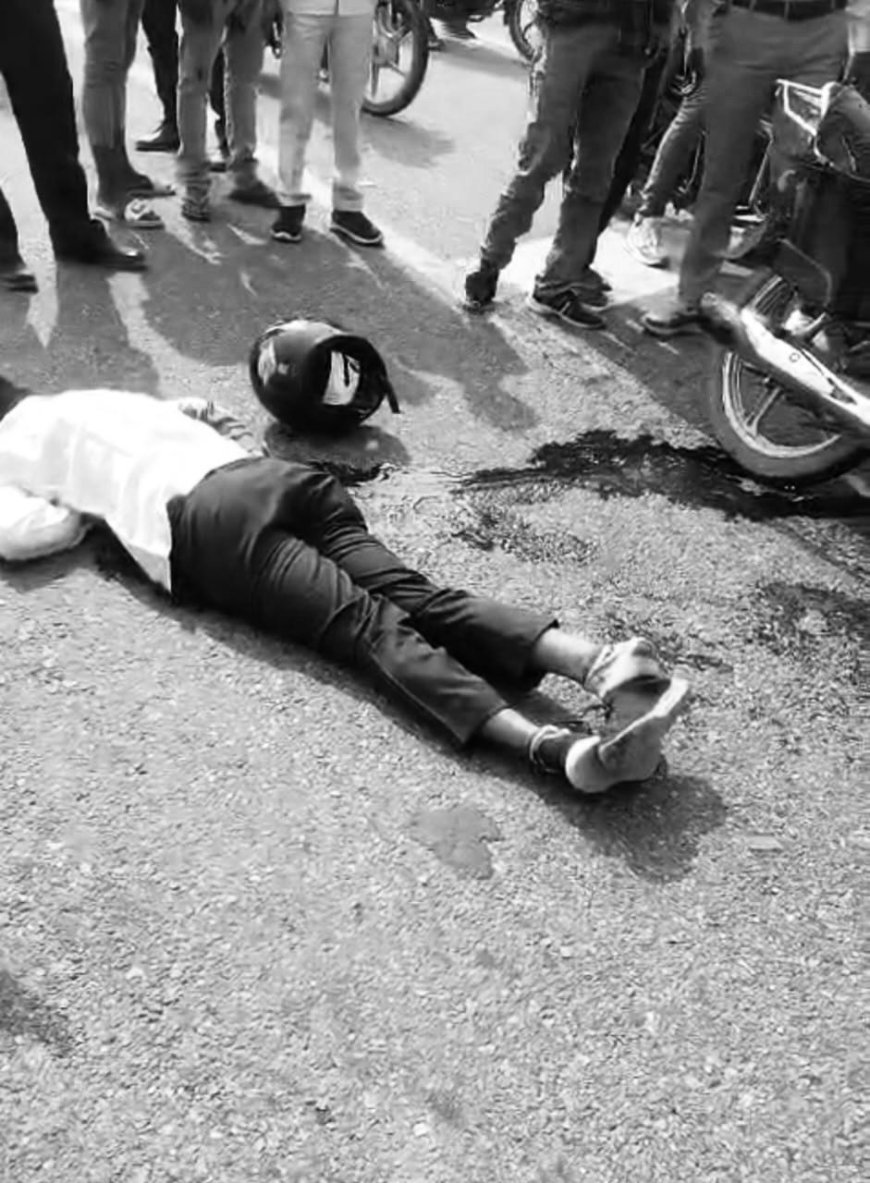 हाईवे पर हादसाः शाहजहांपुर में पत्नी संग ससुराल जा रहे युवक की गर्दन चाइनीज मांझे से कटी, मौत 