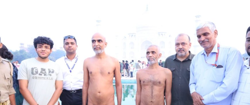 ताजमहल की श्वेत शांति में जैन संतों का आध्यात्मिक अवलोकनः इतिहास, संस्कृति और साधना का संगम