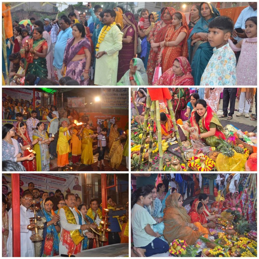 छठ पूजाः डूबते सूर्य को अर्घ्य देने यमुना घाटों पर उमड़ा श्रद्धालुओं का सैलाब, गूंजे छठ मैया के गीत