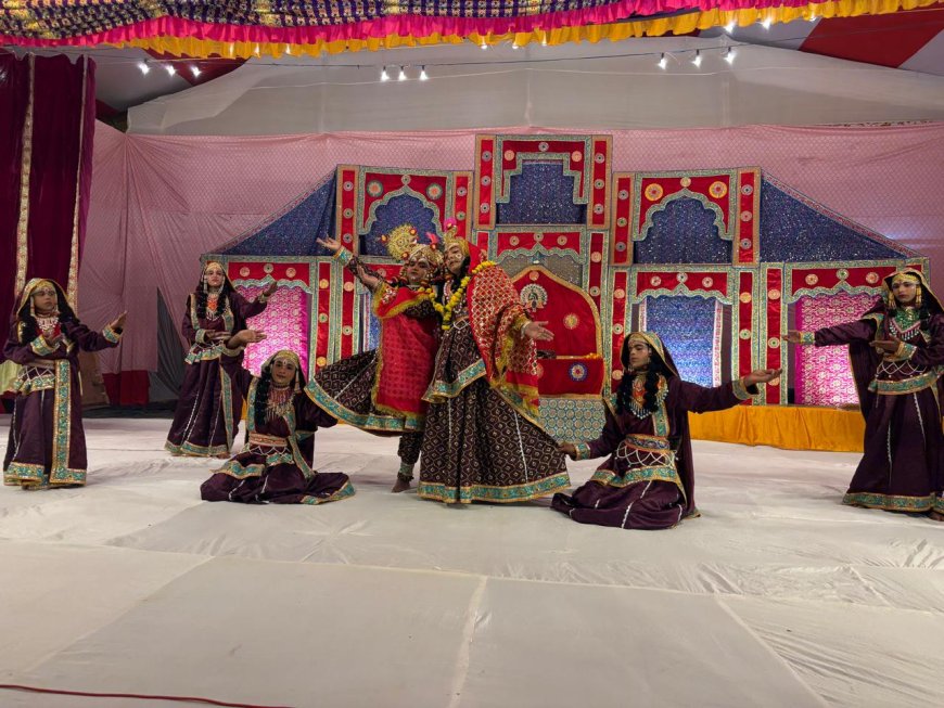 आगरा के श्रीकृष्ण लीला महोत्सव में द्वापर युग जीवंतः कंस के कारागार में जन्मे कान्हा