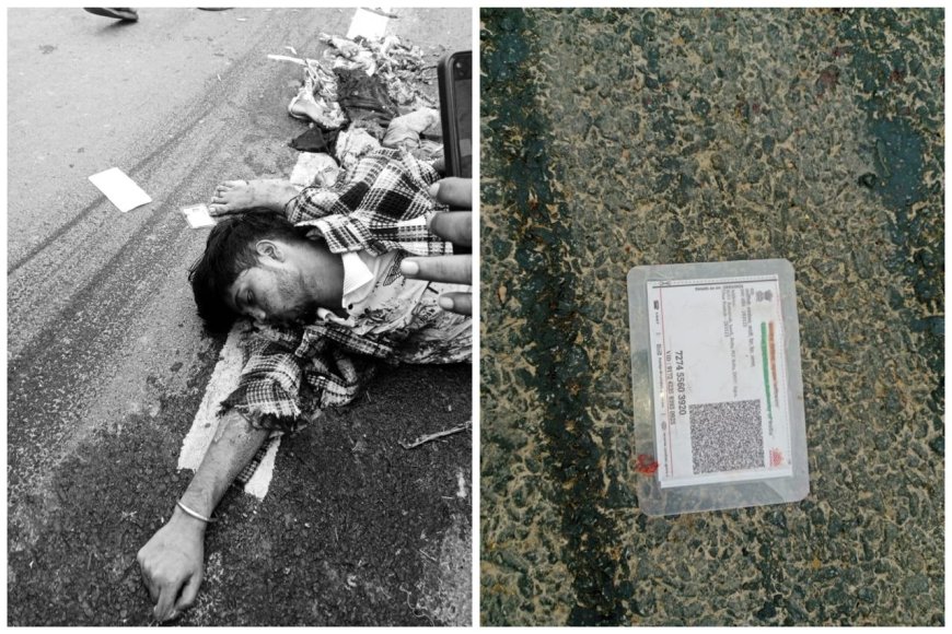 ट्रक ने 600 मीटर तक घसीटी बाइक, पति, पत्नी और मासूम बच्ची की दर्दनाक मौत