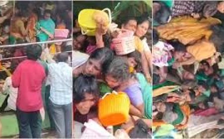 एकादशी पर वेंकटेश्वर मंदिर में भगदड़, 10 लोगों की मौत