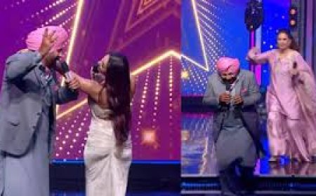 इंडियाज गाट टैलेंट के सेट पर सिद्धू के गाने पर मलाइका का डांस, स्टेज पर पहुंचीं पत्नी