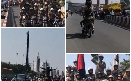 बीएसएफ के जांबाजों ने आगरा में किया अद्भुत प्रदर्शन, विश्व रिकॉर्ड की ओर बढ़ते कदम