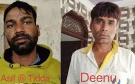 यूपी एसटीएफ की बड़ी कार्रवाई, एक लाख के इनामी आसिफ उर्फ टिड्डा और 50 हजार के इनामी दीनू मुठभेड़ में घायल