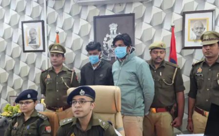 तीन दोस्तों पर ताबड़तोड़ फायरिंग करने वाले दो शूटर राजस्थान से पकड़े गए