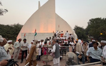 भारत विश्वगुरु नहीं, विश्व मित्र बने, गांधी की विरासत पर पदयात्रियों ने जगाई लोकतंत्र की चेतना