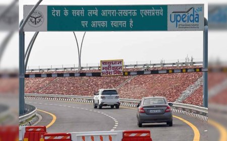 आगरा–लखनऊ एक्सप्रेसवे पर अब रात में  होगी 75 किमी प्रति घंटा की नई गति सीमा