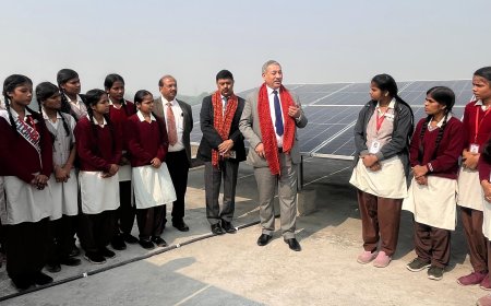 ‘एक पहल पाठशाला’ में दस किलोवाट के सोलर संयंत्र से चमकेगा शिक्षा का उजियारा