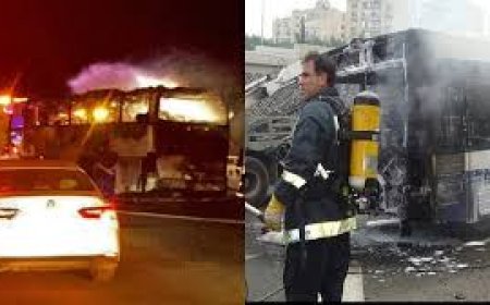 सऊदी में उमराह करने गए भारतीयों की बस मदीना में डीजल टैंकर से टकराई, 42 लोगों की मौत