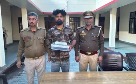 चौथ न देने पर गोली मारने की धमकी देने वाला रुनकता का दबंग बंटी तमंचे सहित गिरफ्तार
