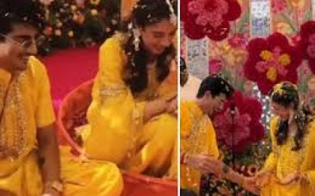 हल्दी फंक्शन में बला सी खूबसूरत दिखीं क्रिकेटर स्मृति मंधाना