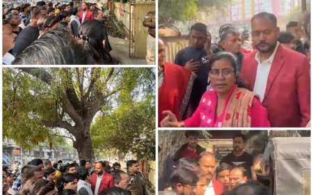 आगरा में आवास विकास कॊलोनी के सेक्टर सात में हिंदूवादियों ने किया धर्मांतरण गिरोह का पर्दाफाश, ईसाई मिशनरी के लोग जाटव और वाल्मीकि समाज के गरीब लोगों का धर्मांतरण करा रहे थे, पुलिस ने मौके से चार किये गिरफ्तार