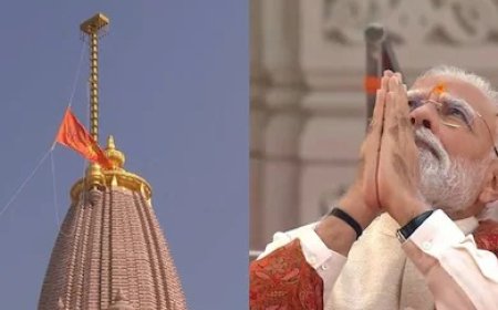 अयोध्या में राम मंदिर के शिखर पर धर्मध्वज फहराने के बाद बोले पीएम मोदी- आज सदियों के घाव भर रहे हैं, पीड़ा को विराम मिल रहा है और पांच सौ सालों की यज्ञ अग्नि शांत हुई   