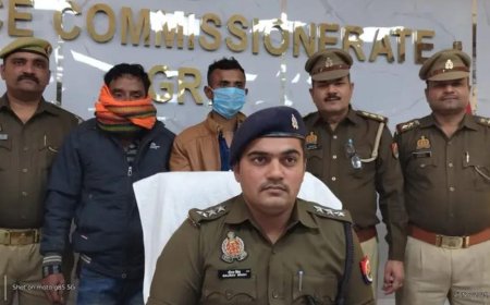 कूड़ा बीनने के बहाने रेकी, सोना गलवाकर 6 लाख कमाए, शाहगंज चोरी का हाई-प्रोफाइल खुलासा