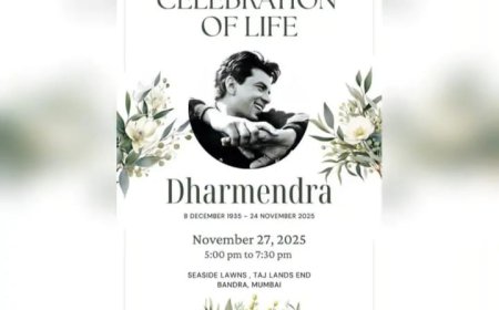 ही-मैन धर्मेंद्र के लिए मुंबई में भावुक श्रद्धांजलि सभा: सितारों ने कहा- ज़िंदगी जिसे कहते हैं, वो चले गए