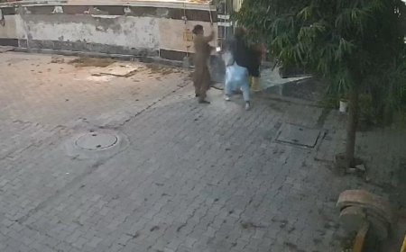 आगरा में ‘दबंग टीचर’ का आतंक, पड़ोसी युवती पर डंडे से हमला, सीसीटीवी  फुटेज वायरल, लोग सालों से परेशान