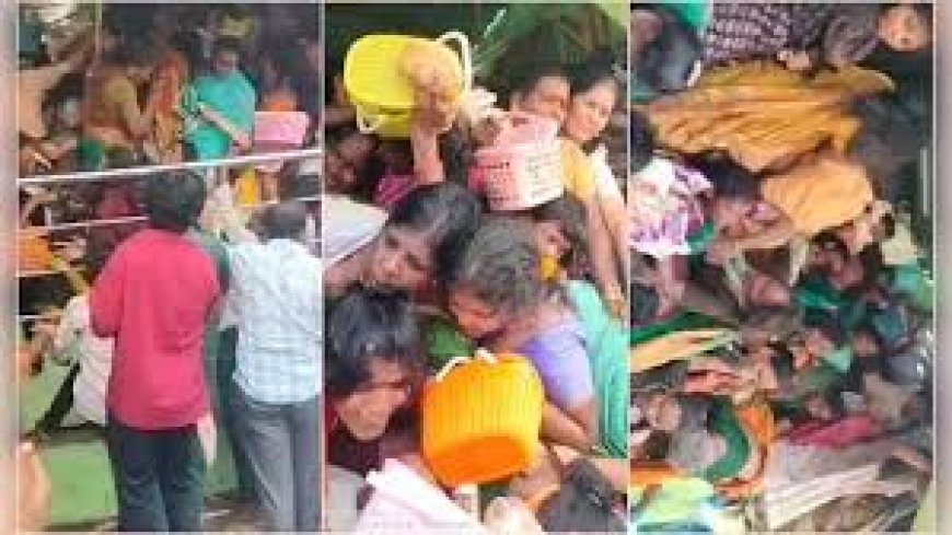 एकादशी पर वेंकटेश्वर मंदिर में भगदड़, 10 लोगों की मौत