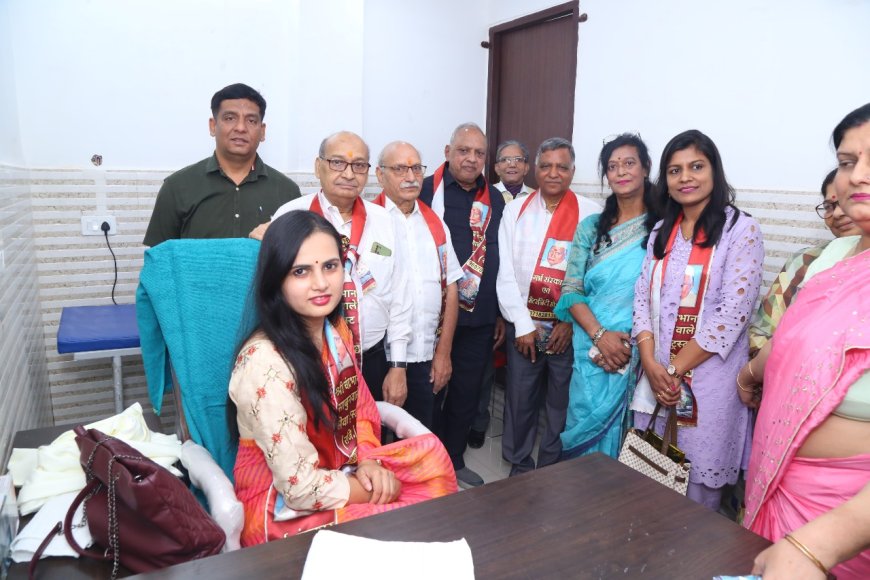 आगरा में ओपीडी सेवा के साथ ‘गर्भाधान संस्कार एवं मैटरनिटी होम’ का शुभारंभ, मातृ-सेवा में नई दिशा