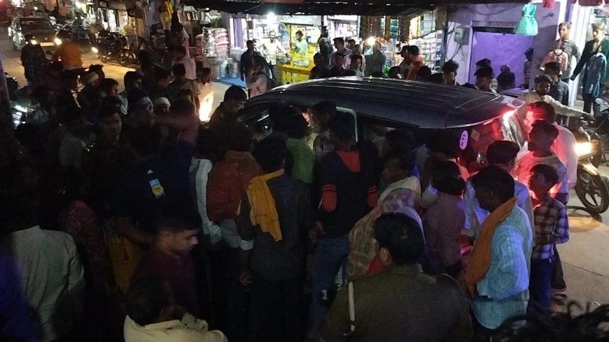 बरहन में नशे में धुत बाइक सवार ने शादी समारोह में शामिल होने आई महिला को मारी टक्कर, सिर में गंभीर चोट