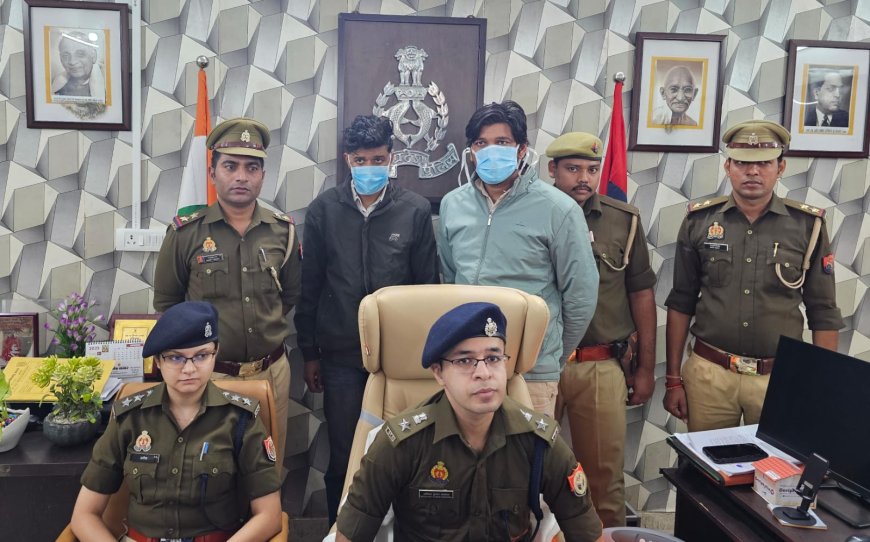 आगरा के करकोली गोलीकांड में दो आरोपी गिरफ्तार, बहन को परेशान किये जाने पर की थी वारदात