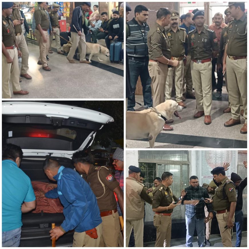 दिल्ली धमाके के बाद आगरा हाई अलर्ट पर, रेलवे स्टेशन से ताजमहल तक बढ़ाई गई सुरक्षा