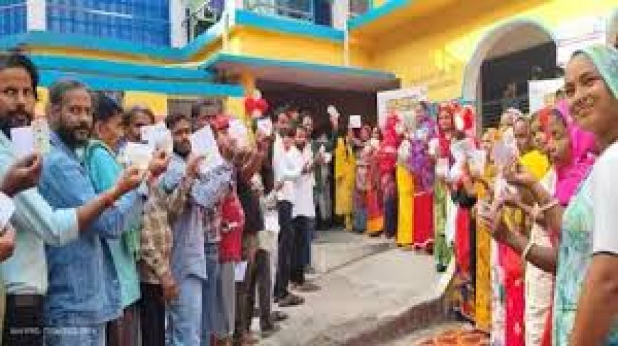 बिहार में दूसरे चरण में भी बंपर वोटिंग, पांच बजे तक करी ब 60 फीसदी वोट पड़े