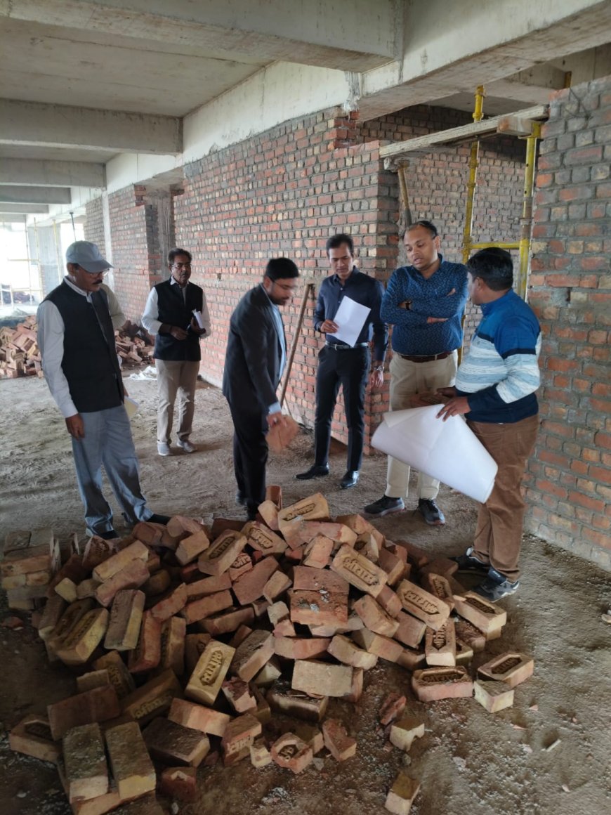 गोकुल टीएफसी प्रोजेक्ट की धीमी रफ्तार पर सीईओ सख्त, गुणवत्ता और समयबद्धता के निर्देश