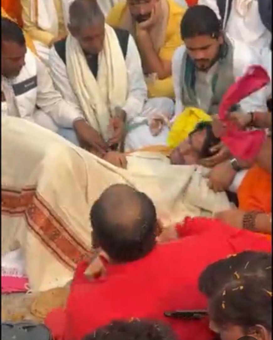 धीरेंद्र शास्त्री की सनातन एकता पदयात्रा मथुरा पहुंची, बीच राह में दो बार बिगड़ी तबीयत, सुरक्षा के कड़े इंतज़ाम