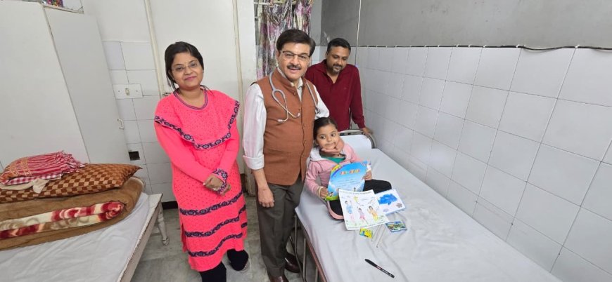 बरेली के एनबीसीसी का रंगारंग बाल दिवस: नन्हीं अनीका सिंह ने जीता पहला पुरस्कार