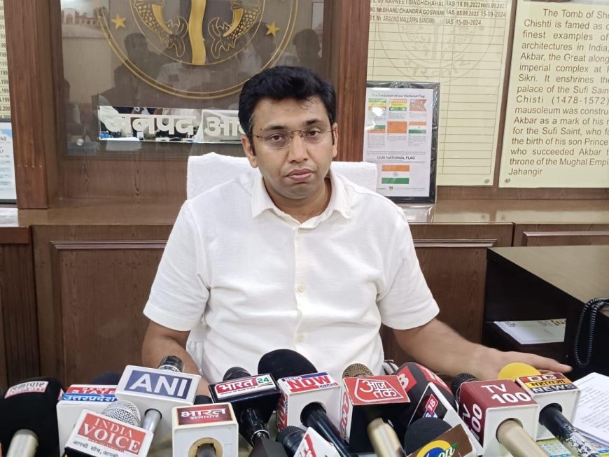 आगरा में मतदाता सूची पुनरीक्षण में 96% से अधिक प्रगति, डीएम की मतदाताओं से सहयोग की अपील