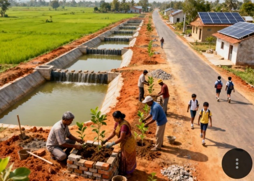 मनरेगा: सूखी धरती से उगती उम्मीदों की फसल, गांवों में रोजगार, सम्मान और बदलाव की क्रांति