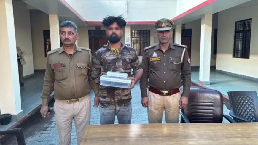 चौथ न देने पर गोली मारने की धमकी देने वाला रुनकता का दबंग बंटी तमंचे सहित गिरफ्तार