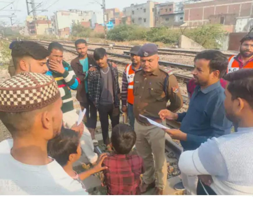 अर्जुन नगर रेलवे फाटक  तीन  बंद, मची अफरा-तफरी, तीन दिन तक रहेगा ट्रैफिक डायवर्ट, रेलवे ने जारी की एडवाइजरी