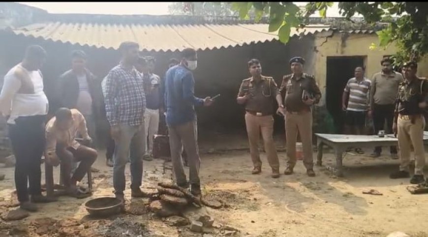 आगरा के कुंडौल में घरेलू नौकर ने फावड़े से की महिला की हत्या, डौकी पुलिस ने आरोपी दबोचा