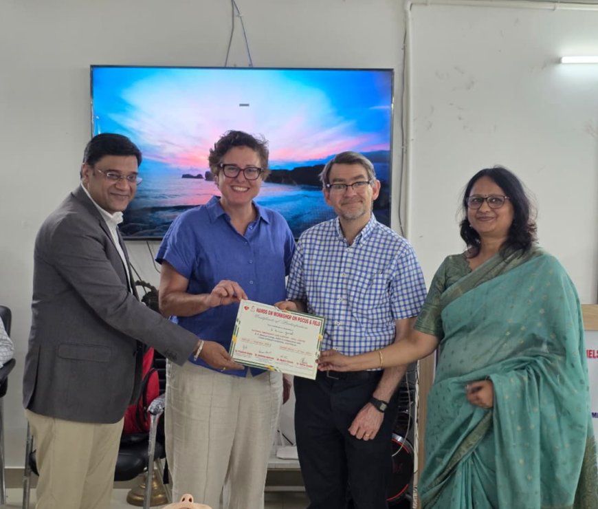 आधुनिक तकनीक से सशक्त आपातकालीन चिकित्सा, एसएनएमसी में POCUS–इको की अंतरराष्ट्रीय ट्रेनिंग सफल