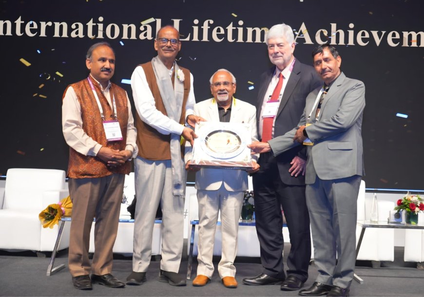 आगरा के प्रिल्यूड स्कूल के निदेशक डॉ. सुशील गुप्ता तो नीसा इंटरनेशनल लाइफाइम एजुकेशन आइकन अवार्ड