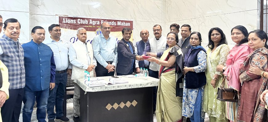 लायंस क्लब की दोहरी सेवा पहल: निराश्रित वृद्धजनों की मदद और गौ सेवा के संकल्प ने बढ़ाया सामाजिक दायित्व