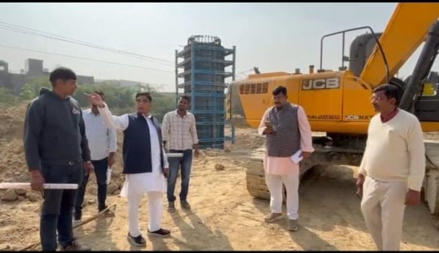 आगरा छावनी विधान सभा क्षेत्र में तीन रेलवे ओवर ब्रिज जल्द होंगे तैयार, विधायक डॊ. धर्मेश के सात साल के प्रयास रंग लाए, 60 साल की जाम की समस्या का होगा अंत