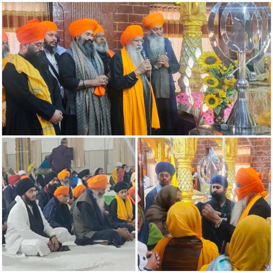 गुरु तेग बहादुर जी के 350वें शहीदी वर्ष पर गुरु का ताल में ऐतिहासिक कीर्तन समागम, संगत ने भक्ति में डुबोया माहौल