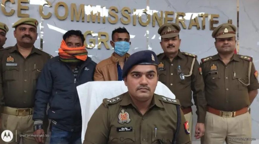 कूड़ा बीनने के बहाने रेकी, सोना गलवाकर 6 लाख कमाए, शाहगंज चोरी का हाई-प्रोफाइल खुलासा