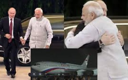 दिल्ली पहुंचे रूसी राष्ट्रपति पुतिन, पीएम मोदी ने एयरपोर्ट पर गर्मजोशी से किया स्वागत