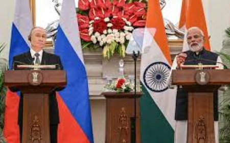 भारत-रूस के बीच 19 समझौते, पुतिन ने मोदी को दिया रूस आने का न्योता