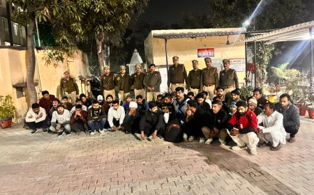 सार्वजनिक स्थानों पर शराबखोरी पर बरेली पुलिस का बड़ा एक्शन: 47 हुड़दंगियों की धरपकड़