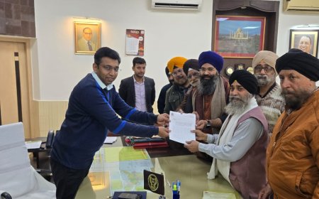 आगरा में 14 दिसम्बर को भव्य नगर कीर्तन, जिलाधिकारी व ट्रैफिक विभाग से सिख  प्रतिनिधिमंडल ने की व्यवस्थाओं पर चर्चा