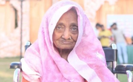 लक्ष्मी देवी जैन जीवन के बाद भी दे गईं उजाला, नेत्रदान से दो अंधकारमय जिंदगियां होंगी रोशन