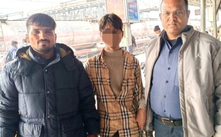 हरियाणा में यातना का शिकार हुए किशोर को ट्रेन से किया गया रेस्क्यू, चाइल्ड राइट्स एक्टिविस्ट नरेस पास ने जीआरपी के सहयोग से चाइल्ड लाइन को सौंपा